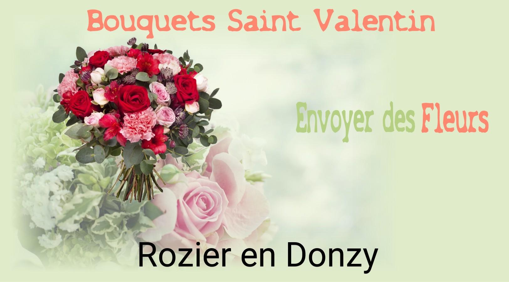Roses de Saint-Valentin livrées à Rozier-en-Donzy